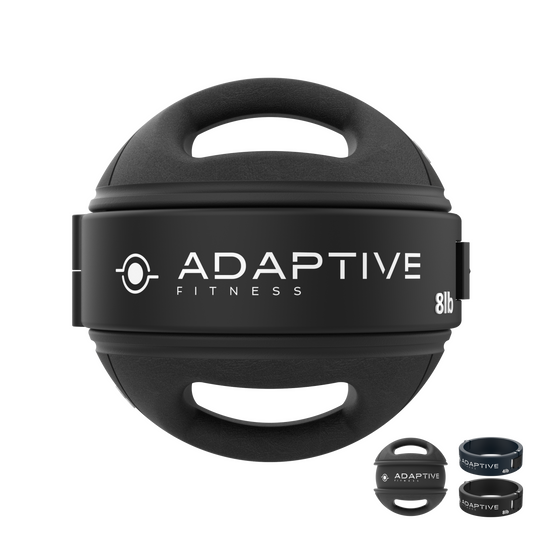 $1 RESERVATION - Adjustable Medicine Ball w/ Handles (8lb, 12lb, 16lb)