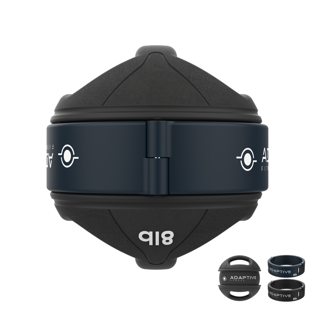 $1 RESERVATION - Adjustable Medicine Ball w/ Handles (8lb, 12lb, 16lb)
