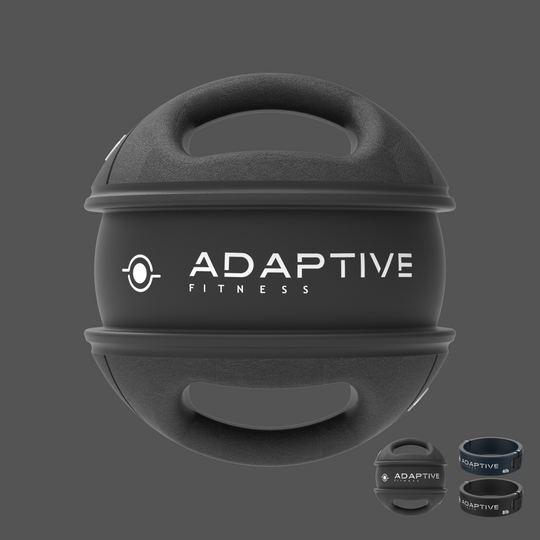Adjustable Medicine Ball w/ Handles (8lb, 12lb, 16lb)