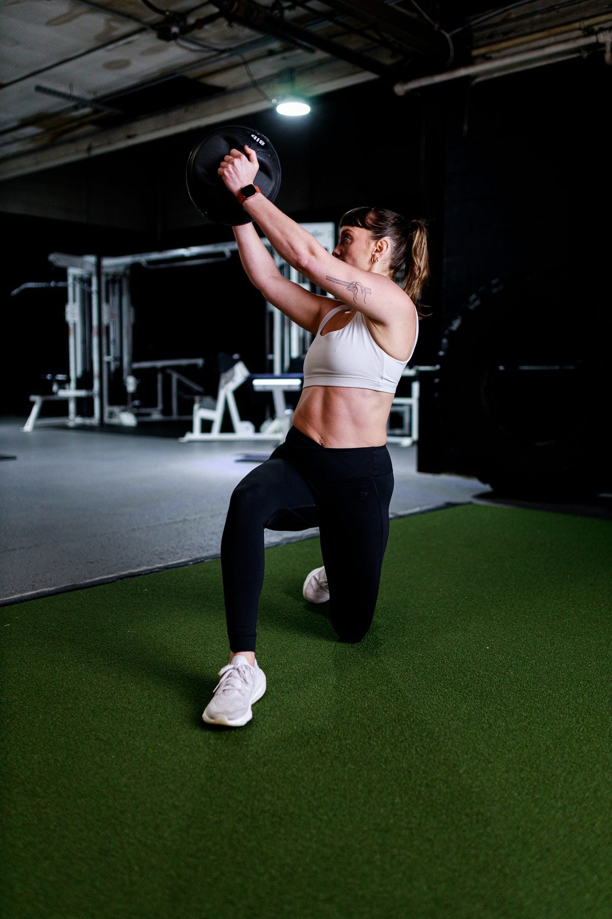 Core — Cross Body Chops with adjustable medicine ball